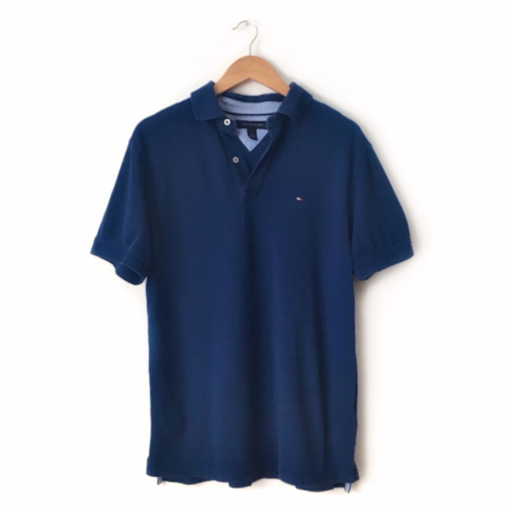 TOMMY HILFIGER blue polo